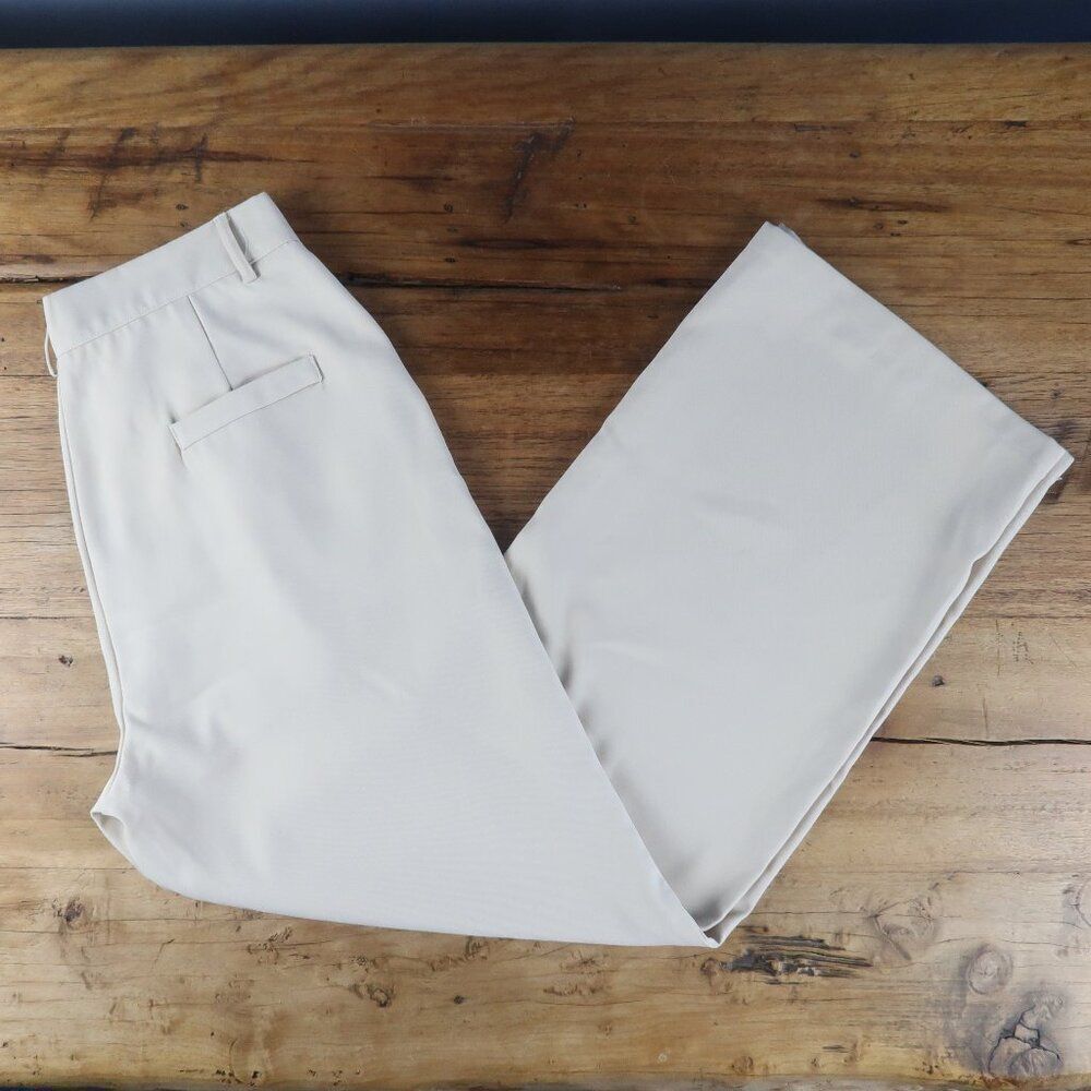 DAZY TAN PLEATED HIGH WAIST BUSINESS OFFICE WORK WIDE LEG PANT SIZE XL